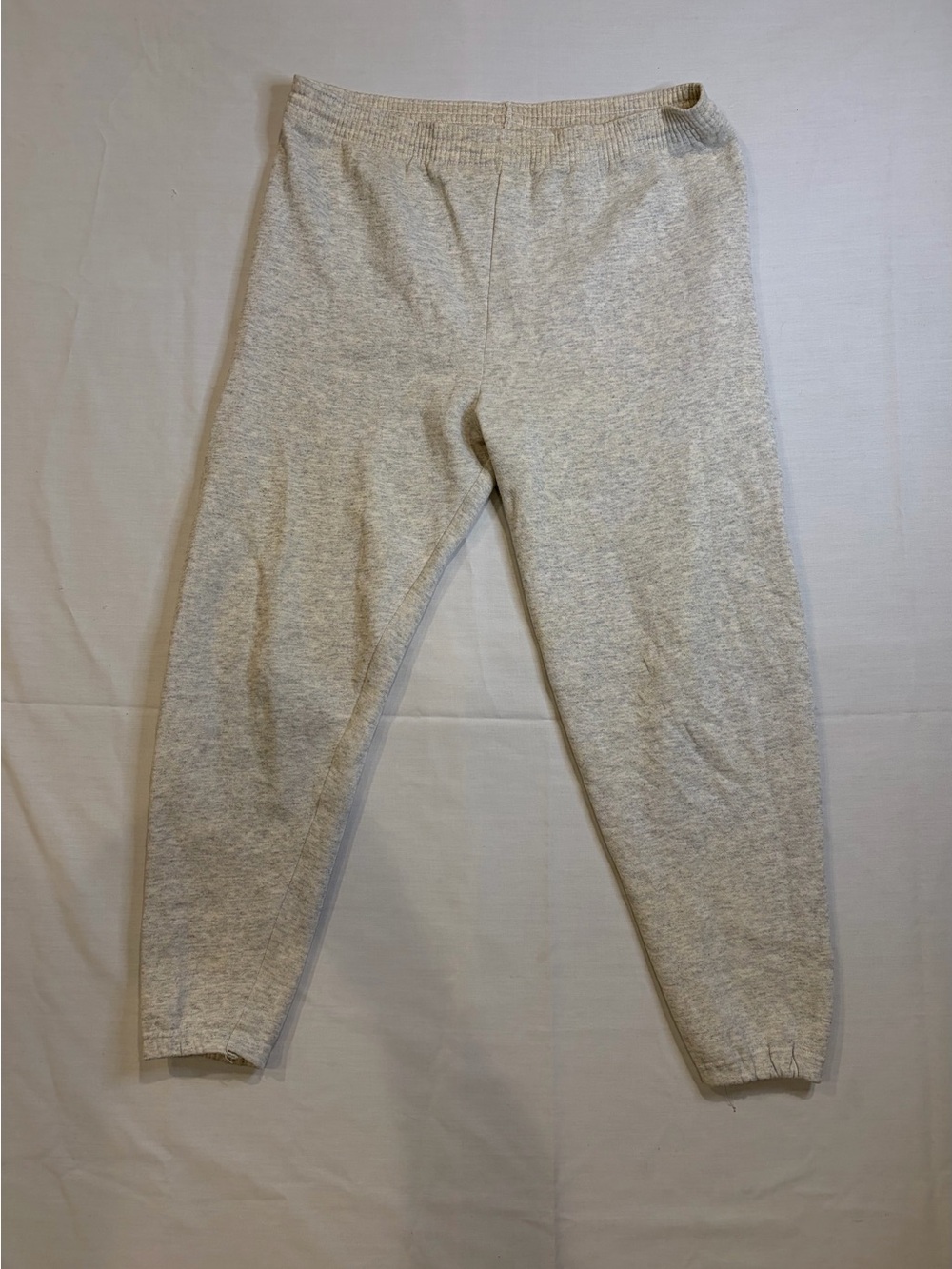 Hanes Light Gray Kids Sweatpants - Elastic Waist & Cuffs